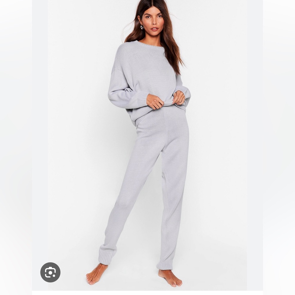Nasty Gal Grey Lounge Set